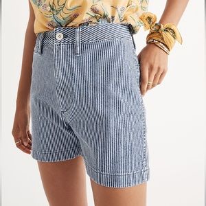 Madewell Emmett Shorts in Piper Stripe size 29 NWOT